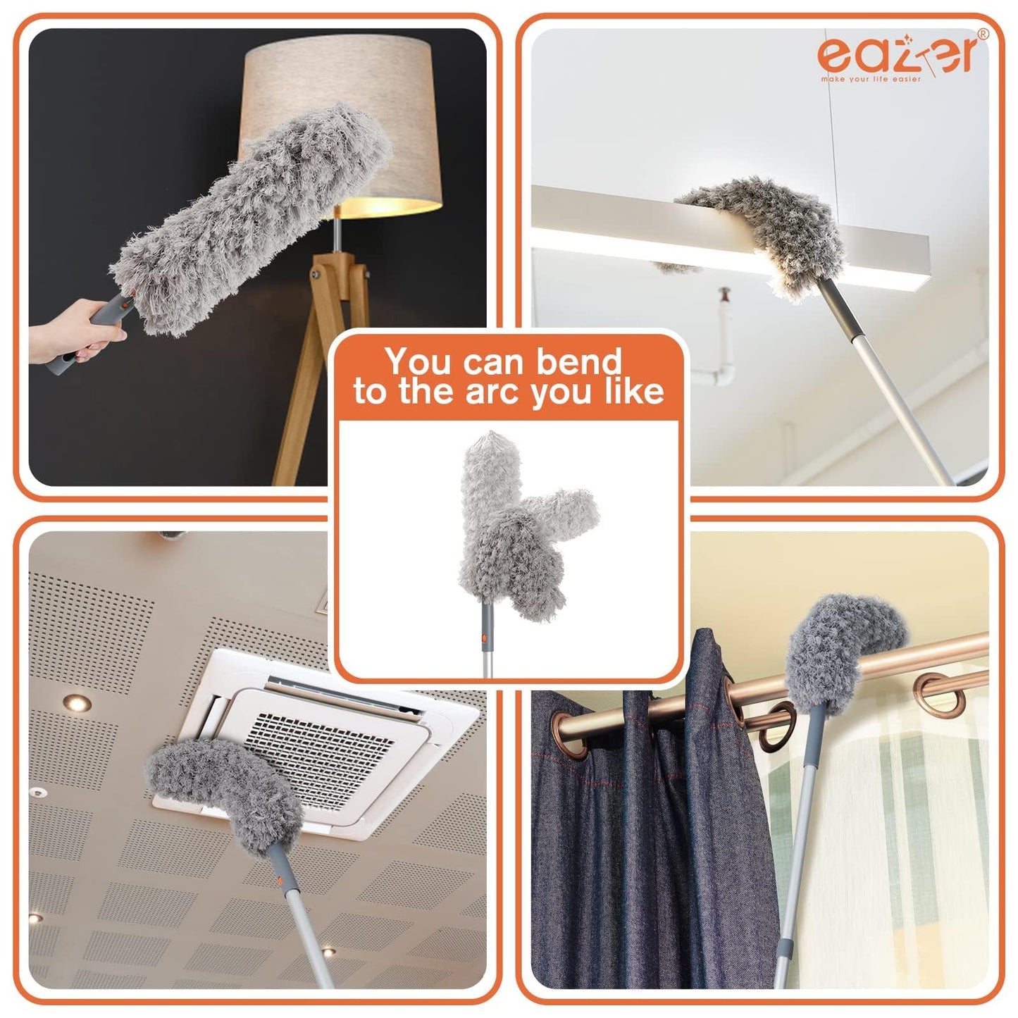 Dusting Attachments 3-Piece Kit for Effortless Cleaning and Dust Removal