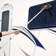 Eazer 89'' Squeegee Window Cleaner - 2 in 1 Rotatable Tool Kit with Extension Pole