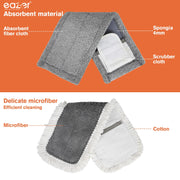 Eazer Microfiber Cleaning Cloth Set - Four-Piece for Effective Cleaning