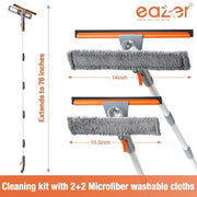 Eazer Squeegee Microfiber Cloth - Suitable for eazer Spray Window Squeegee Cleaner Tool