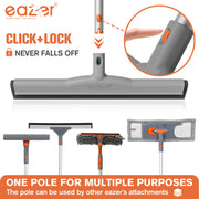 Eazer Original Double EVA Squeegee Accessory Head (Pole Not Included)