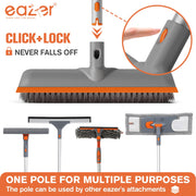 Eazer Floor Scrubber Brush for EAB03, 2-in-1 Deck Scrubber Brush