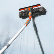 Eazer Window Squeegee and Scrubber Combo Tool Attachment Kit - Pole Not Included.