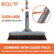 Eazer Grout Brush - Original Head for Effective 180° Rotation Tile Grout Cleaning Tool